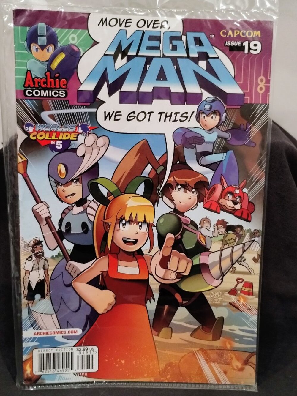 Mega Man #19 Archie Comics (2012) - Worlds Collide Prelude